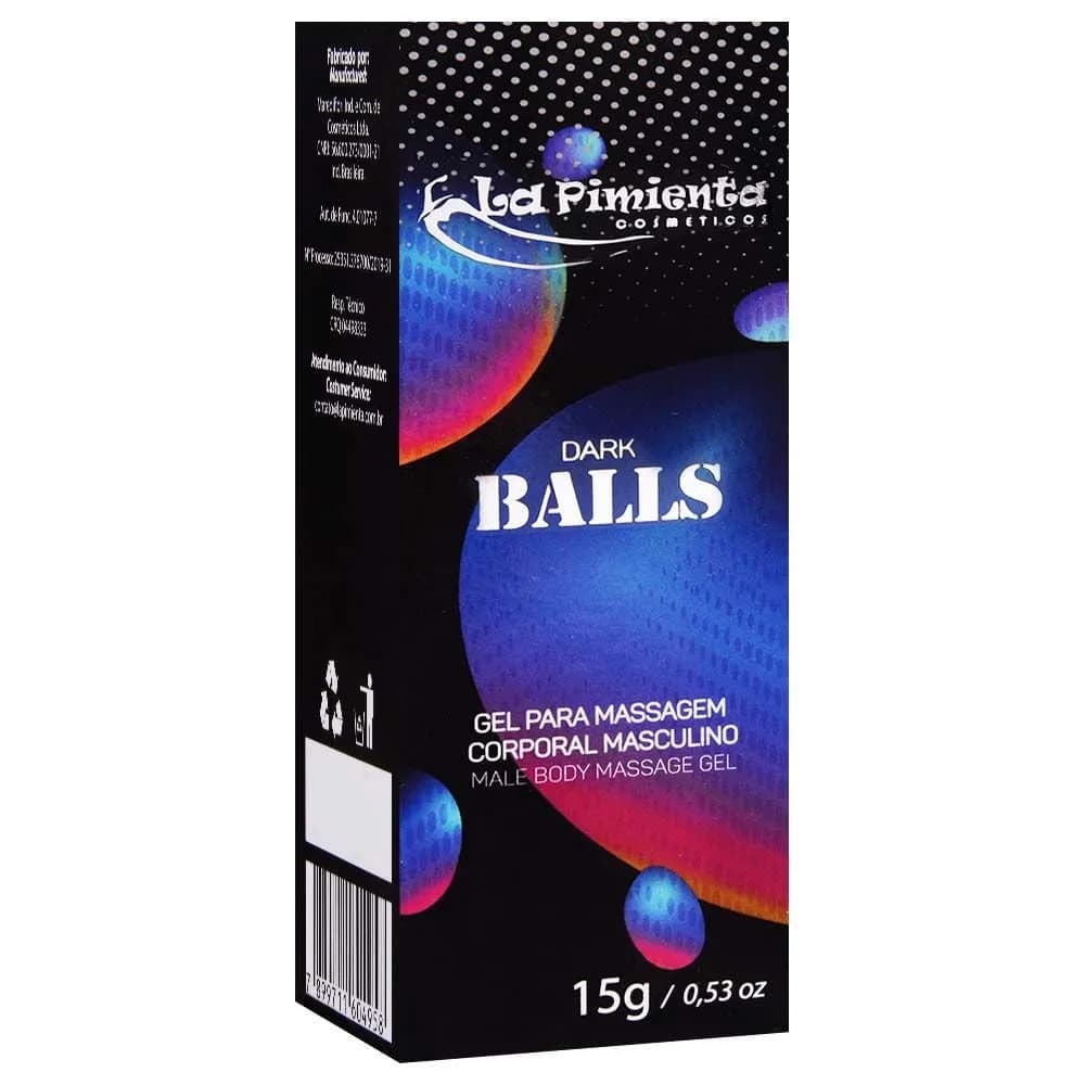 Dark Balls Excitante De Testículos 15g La Pimienta