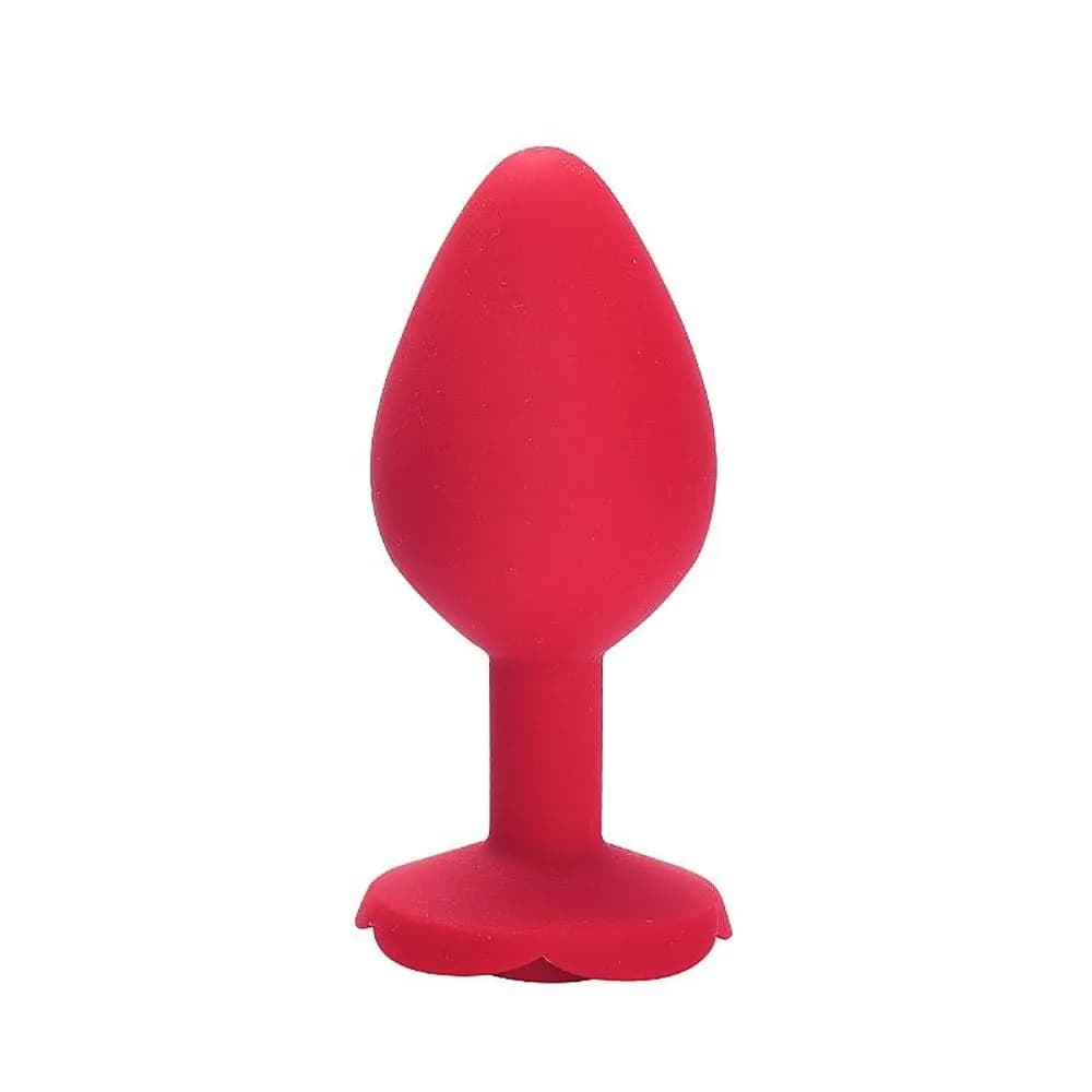 Plug Anal G Silicone Rosa 10 X 4cm