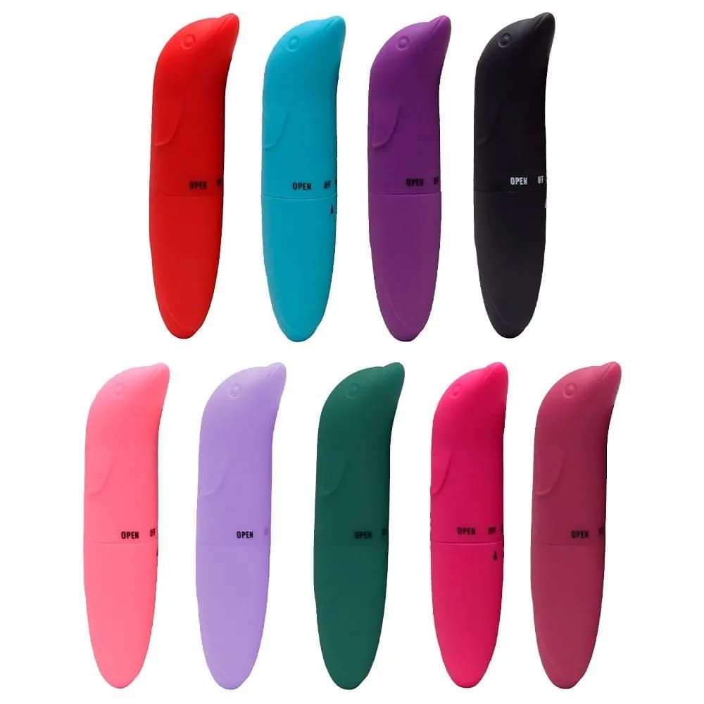 Vibrador Golfinho Aveludado Ponto G