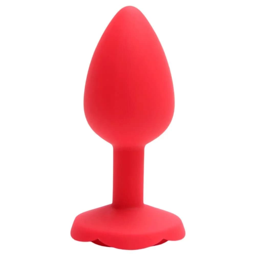 Plug Anal P Silicone Rosa 7,5 x 3,5 cm