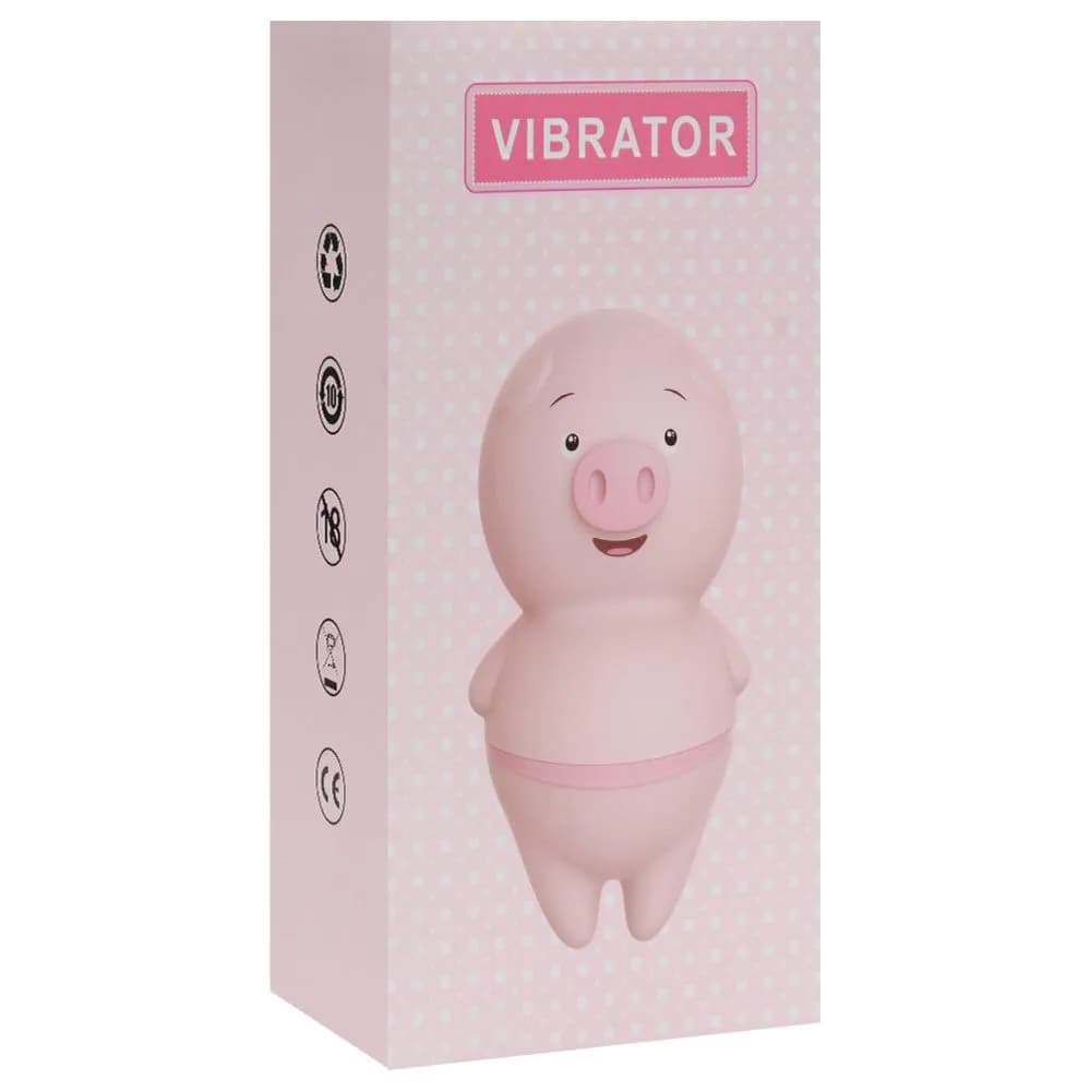 Estimulador Clitoriano Porquinho Usb 6 Vibrações Vipmix