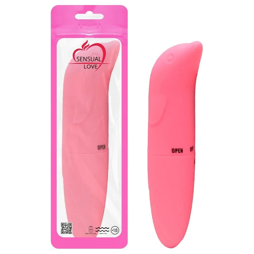 Vibrador Golfinho Aveludado Ponto G