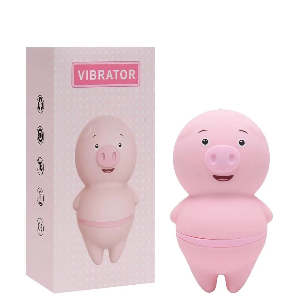 Estimulador Clitoriano Happy Pig 6 Vibrações