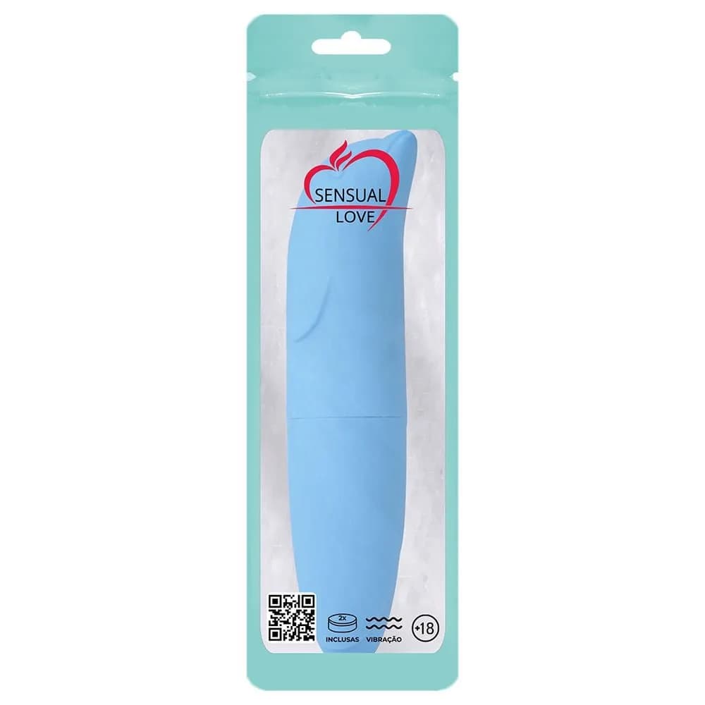 Vibrador Ponto G Golfinho Aveludado Sensual Love