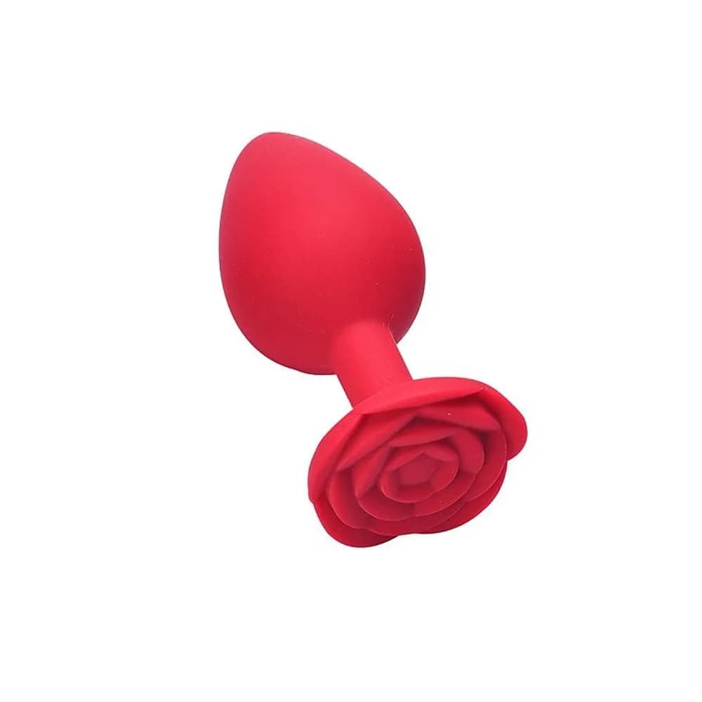 Plug Anal M Silicone Rosa 8,5 X 3,5cm