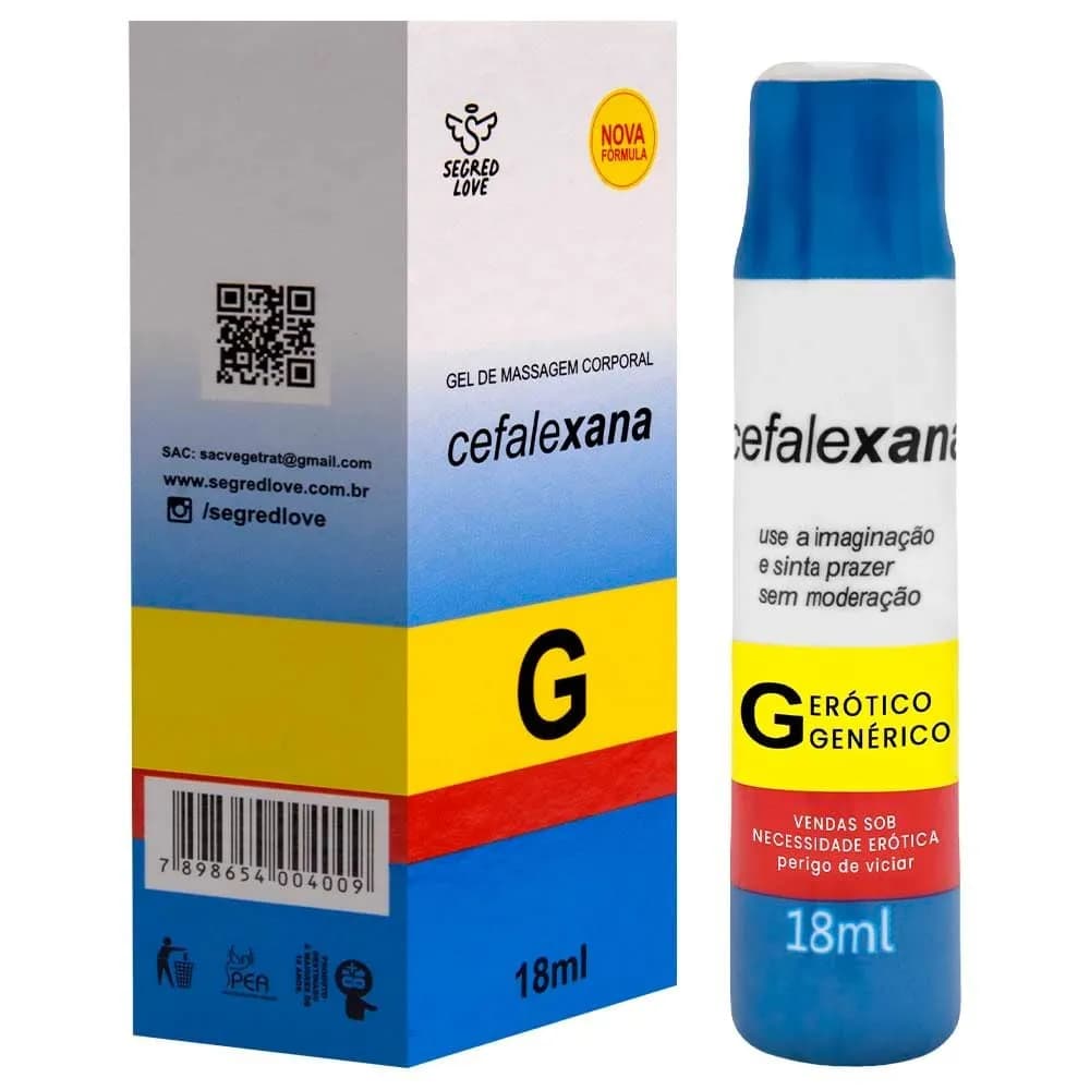 Cefalexana Gel Térmico Comestível 18ml
